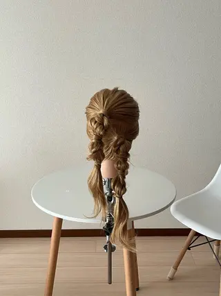 ヘアアレンジ 梅原 あやりのヘアスタイル