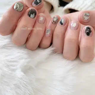 ネイル nail salon tina.所属・中山 はづきのネイルデザイン