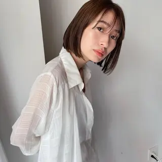 ショート カラー EMANON share salon所属・ボブ特化🍃 ANDYのヘアスタイル