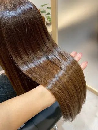 ロング カラー youres hair髪質改善トリートメント&ヘッドスパ青葉台店所属・武田 勇貴のヘアスタイル