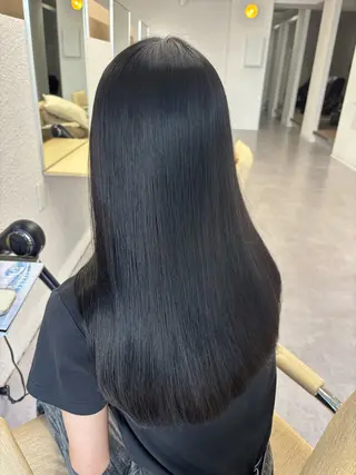 ロング ハイトーン ボブ/MIYUのヘアスタイル