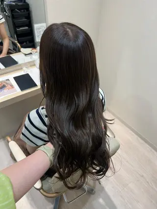 ロング mina .のヘアスタイル