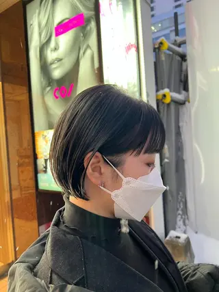 ショート レイヤー・ウルフ🐺 小顔レイヤー松山直史のヘアスタイル