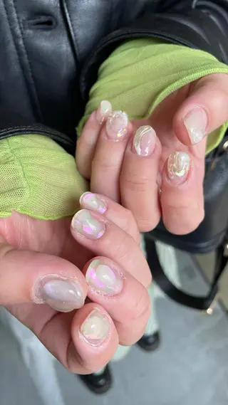 ネイル 栗田 ゆう子のネイルデザイン