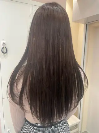 ロング マホ/日吉/髪質改善 /レイヤー/ガーリーのヘアスタイル