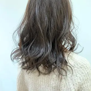 カラー 🍊mai🍊 似合わせパーマのヘアスタイル