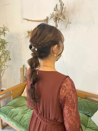 ヘアアレンジ Seaby / 木上 綾菜のヘアスタイル