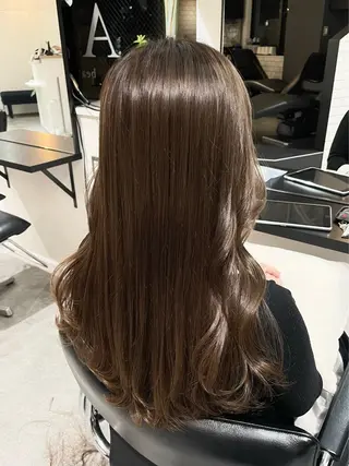 ロング カラー ハルカ ・のヘアスタイル