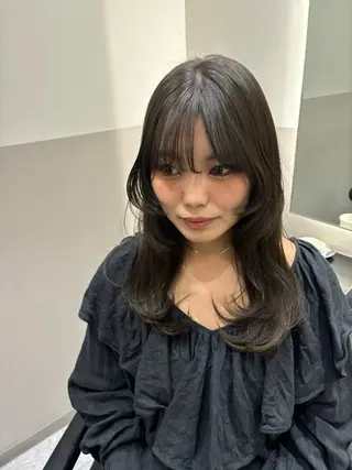 ロング カラー レイヤーカット🎀 kanaのヘアスタイル