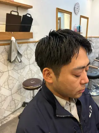 メンズ momoka/茶屋町 /艶髪カラーのヘアスタイル
