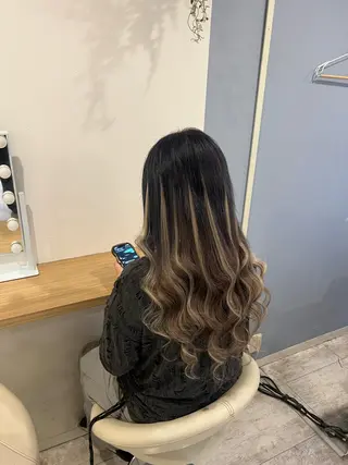 ロング マテリアル 中央駅店のヘアスタイル