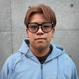 カラー メンズ メンズハイトーン🌗 ブリーチ/RUKIのヘアスタイル