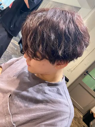 パーマ メンズ 美髪×髪質改善 🖤Yukineのヘアスタイル