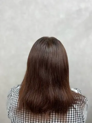 ミディアム カラー 💖 ぴんくぼぶの人 💖西田ゆうなのヘアスタイル