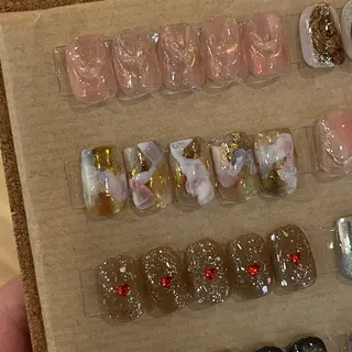 ネイル 𝗿𝗶𝗰𝗼 ˎˊ˗のネイルデザイン