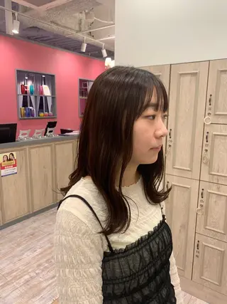 ミディアム 梅田美容室 山本 歩夢のヘアスタイル
