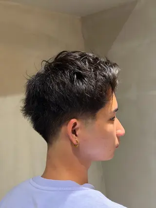 ショート メンズ PRIVATE BARBER所属・お洒落メンズカット/ 完全個室/MoRiのヘアスタイル
