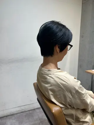 ショート カラー パーマ 👒oikawa kaede🍃のヘアスタイル