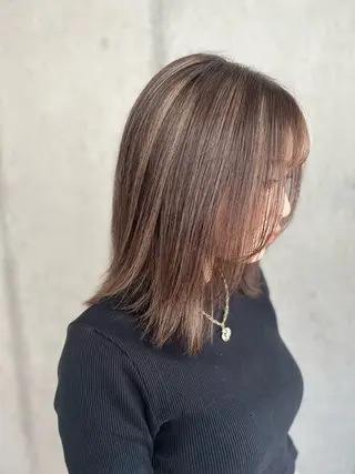 カラー sena 西大分Marianaのヘアスタイル
