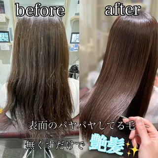 ロング Takahiro 髪質改善のヘアスタイル
