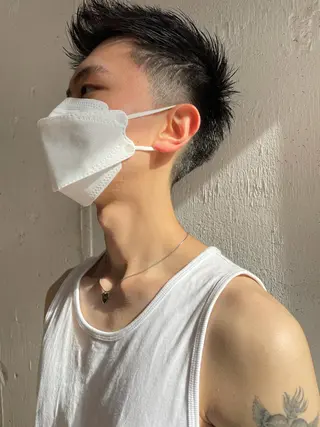 メンズ hisano / ハイトーン･透明感のヘアスタイル