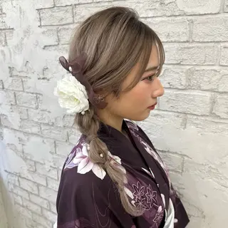 ロング 《艶感暗髪カラー》 Honoka🪐のヘアスタイル