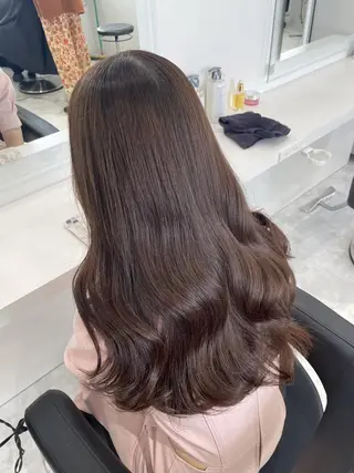 カラー 暗め透明感カラー💞 横浜UNITED💞のヘアスタイル