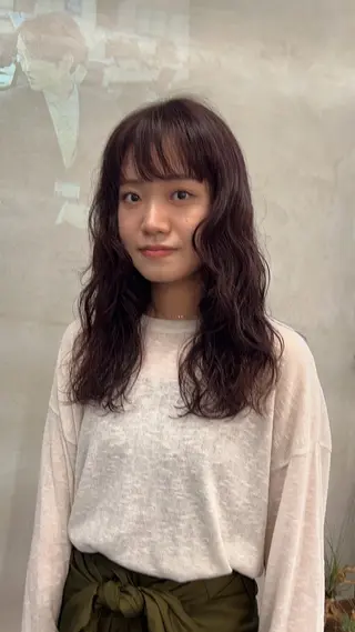 カラー ⟡nalu.⟡ そうだいのヘアスタイル