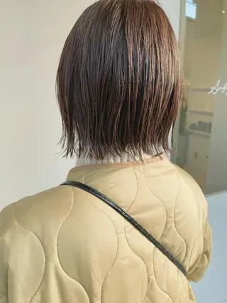 ショート カラー kyon.hair 韓国カットカラーのヘアスタイル