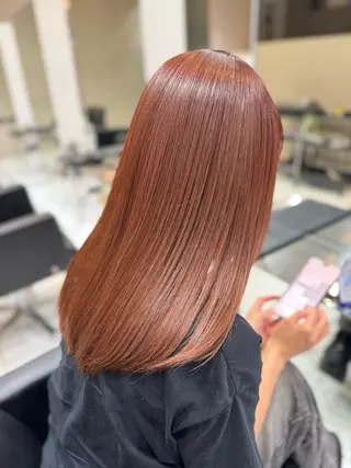 ロング カラー 片山 優芽のヘアスタイル