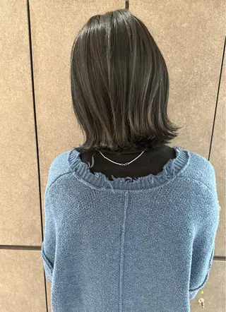 ミディアム Londideal 高橋ヒロシのヘアスタイル