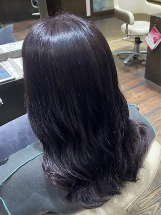 ロング カラー 艶カラー/ レイヤー/あいりのヘアスタイル