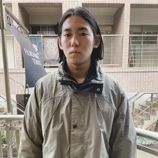 セミロング メンズ 🌈圧倒的デザイン パーマ　関和希のヘアスタイル