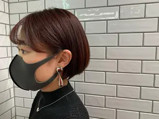 ショート カラー 💎艶髪💎縮毛矯正 /髪質改善/ひかるのヘアスタイル