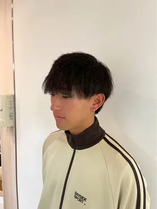 ショート メンズ メンズカットモデル／ 坂本詩穂🌟彡のヘアスタイル
