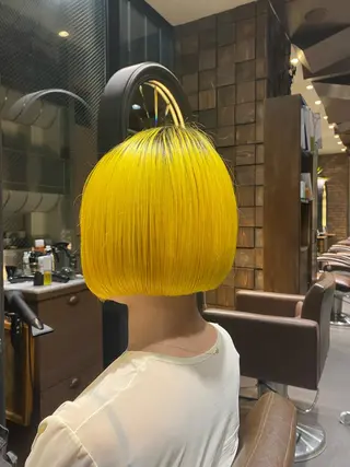 ミディアム カラー 銀座/MINX 宇都 愛梨/デザインカットのヘアスタイル