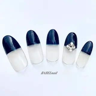 ネイル BABELバベル所属・江戸川橋✨BABEL 【バベル】大人可愛いのネイルデザイン