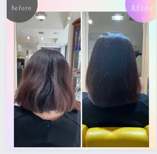 セミロング 加納 和枝のヘアスタイル