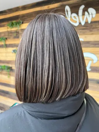 ミディアム カラー カラー専門美容師🌈 阿部彩香のヘアスタイル