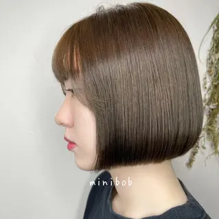 ショート カラー Jewel Box所属・髪質改善ストレート 特化⭐️杉本奈稀沙のヘアスタイル