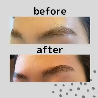 アイブロウ デコパーツが得意♪ ネイル/眉毛/エステの眉毛・アイブロウイメージ