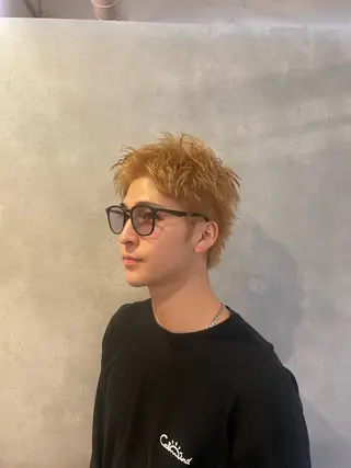メンズ フリーランスシェアサロンルレイル所属・心斎橋/メンズ /ルレイル/地形真希のヘアスタイル