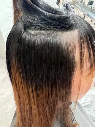 セミロング 堀江 /木下椋麻のヘアスタイル