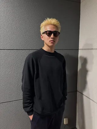 メンズ fuka/ボブ/ ストレート/暖色のヘアスタイル