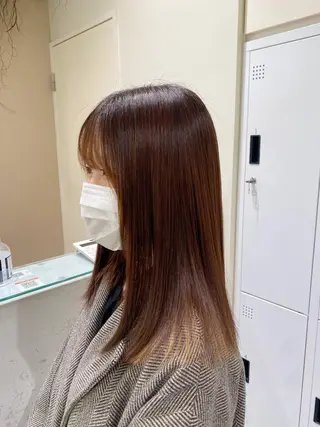 暖色カラー /ヘアアレンジ/花鈴のヘアスタイル