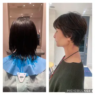 ショート パーマ 高橋 涼香のヘアスタイル