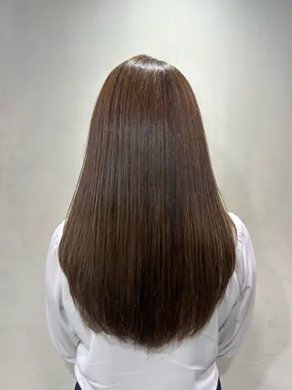 ロング カラー MuK所属・望月 うららのヘアスタイル