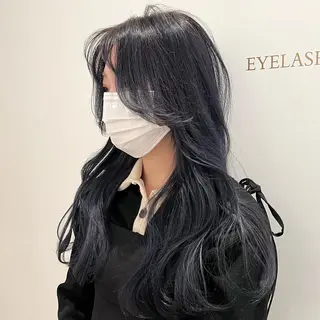 ロング カラー platinam doll南草津店のマツエク・マツパデザイン