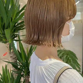 ショート 透明感カラー/ボブ / MARIE🍇のヘアスタイル