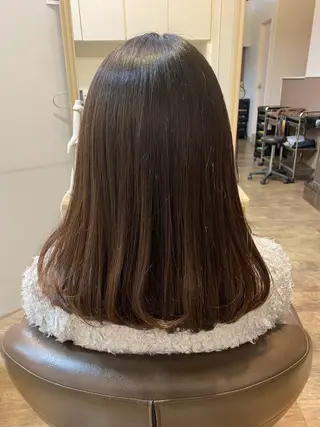 ロング 長嶋 花梨のヘアスタイル